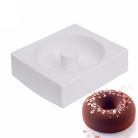 Hollow Shaped Silicone Donuts Molding Pan