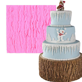 3D Tree Bark Shaped Mold