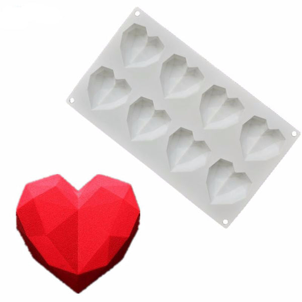 Diamond Heart Molding Pan