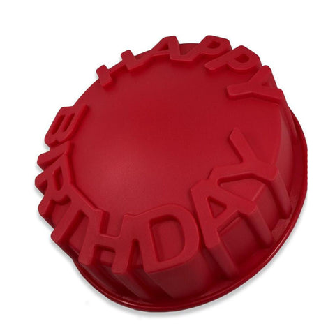 Happy Birthday Round Cake Mold